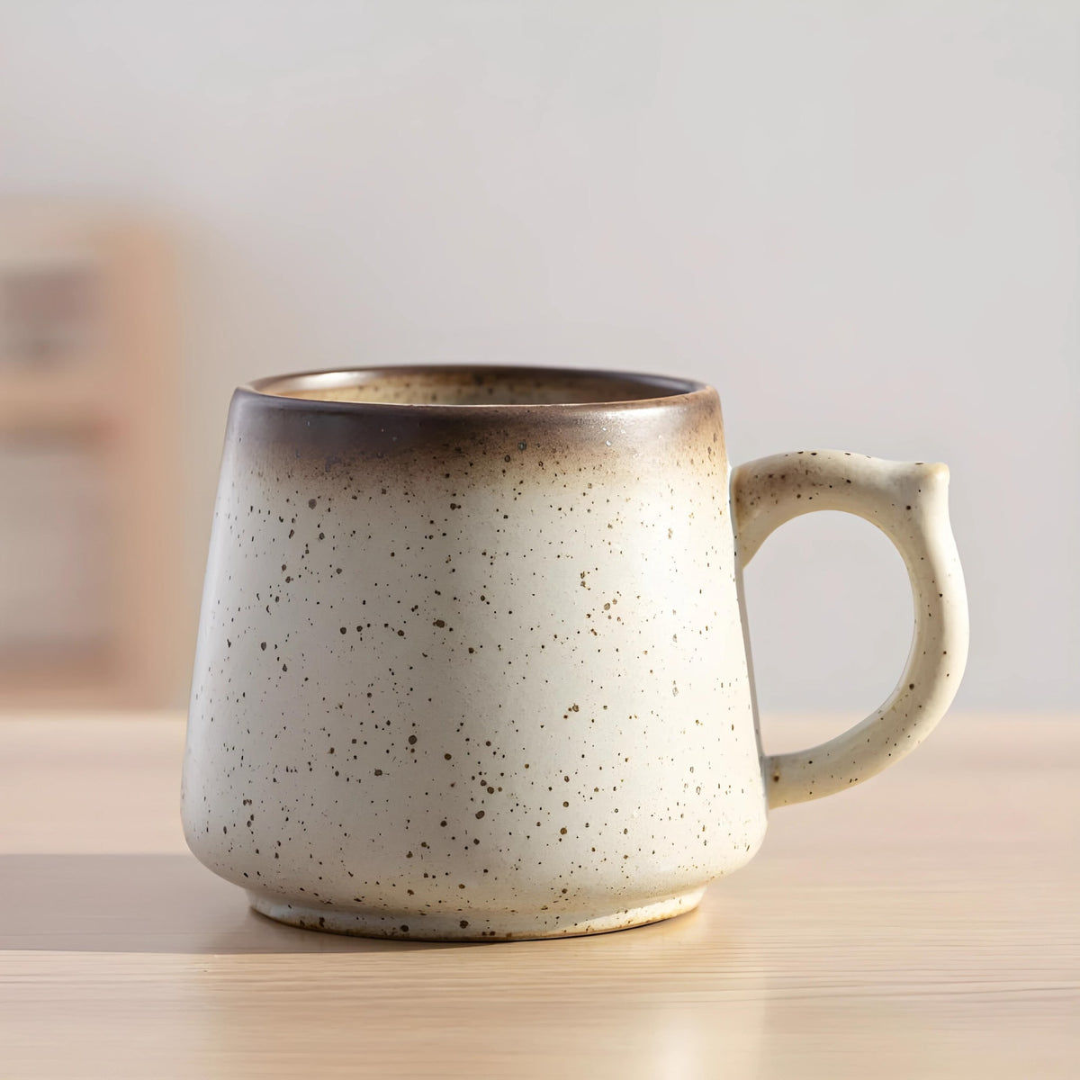 11 Oz Cherry Blossom Stoneware Coffee Mugs