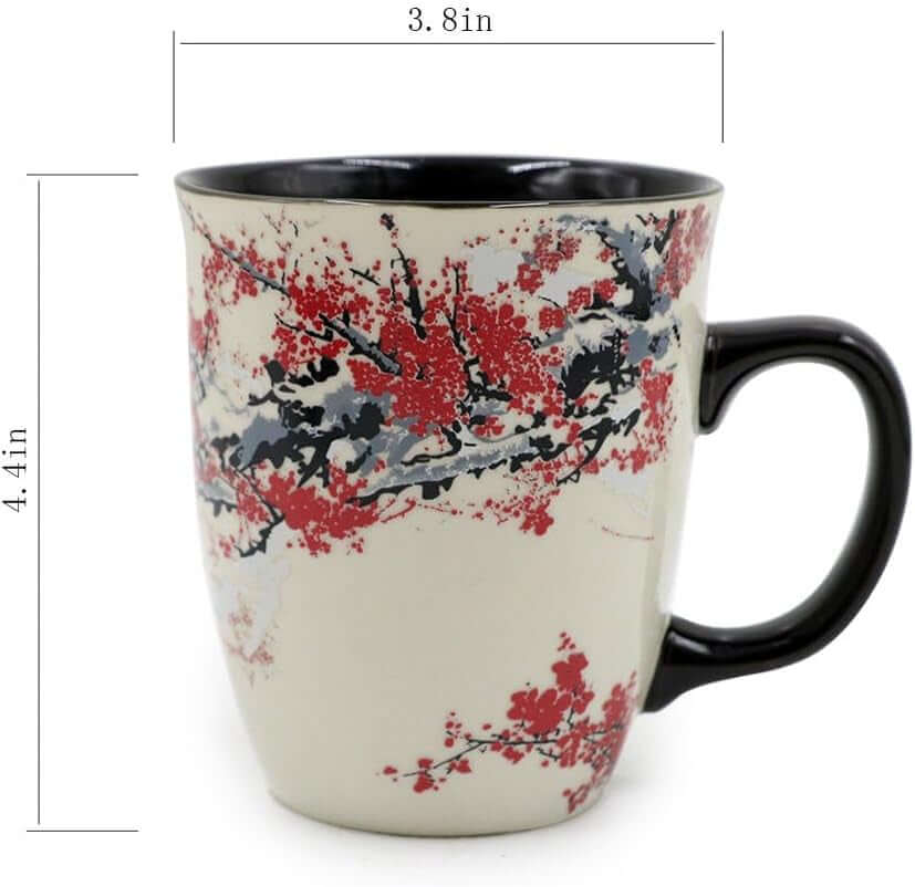 Color Changing Heat Sensitive Magic Funny Art Large Coffee Porcelain Mugs 16oz