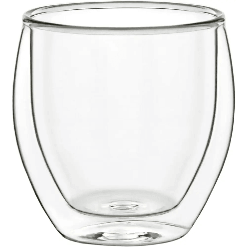Double Wall Espresso Glasses 3.5 OZ, 6X.