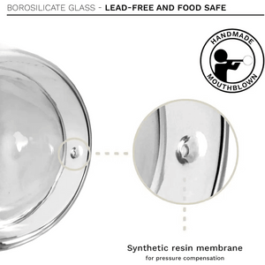 Double Wall Espresso Glasses 3.5 OZ, 6X.