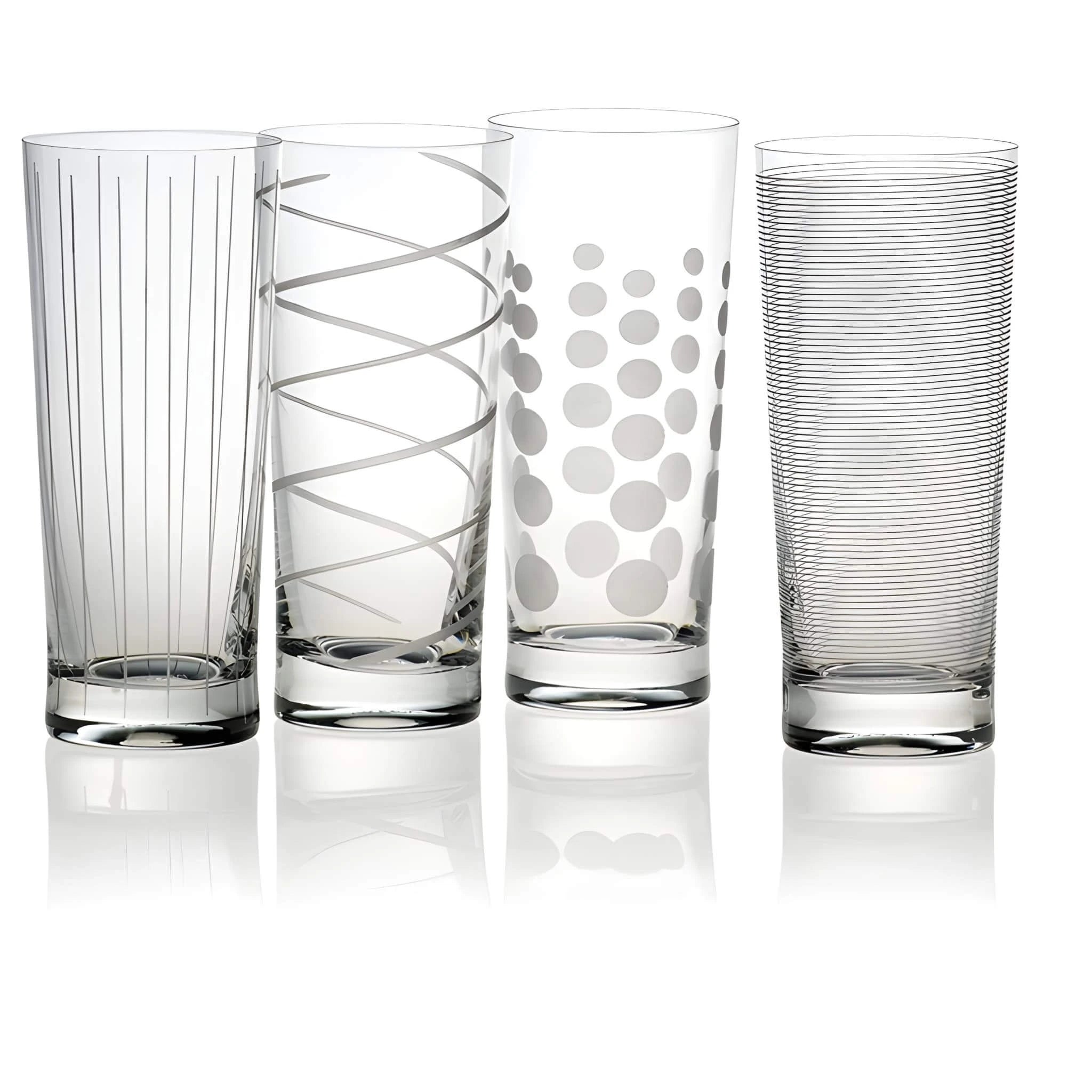 Long Drinking Glasses