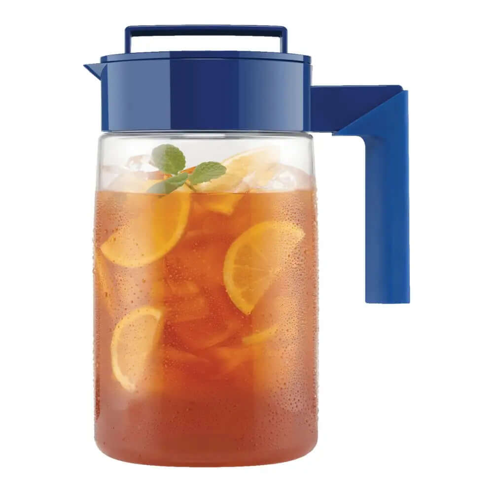 1 Quart Blueberry Refreshment Pitcher with Locking Lid - Blueberry / Plastic - Plastic Pitcher