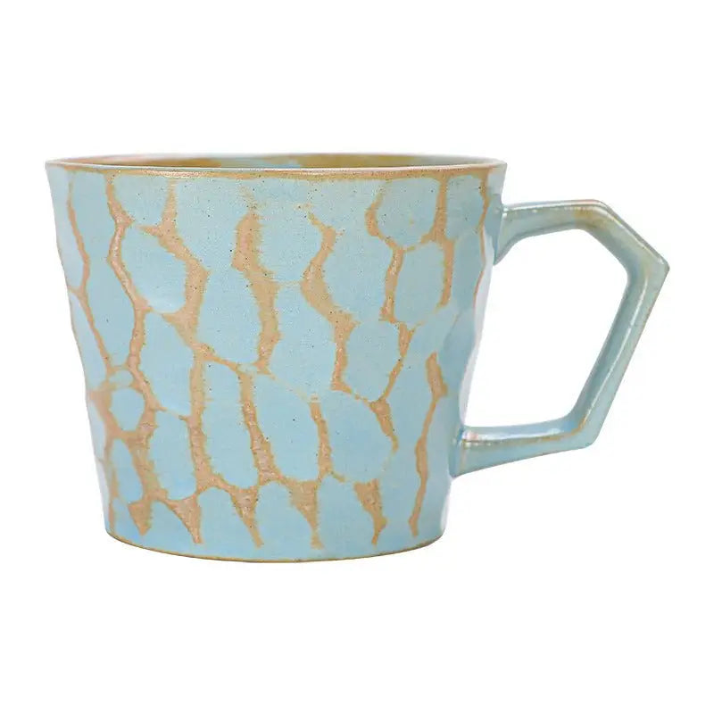 12 Oz Amalfi Glazed Artisan Coffee Mugs - Macchiaco