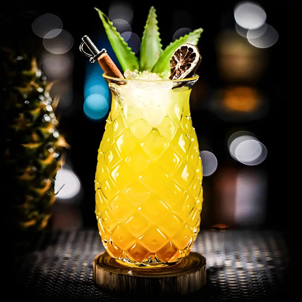 16 Oz - Tropical Pineapple Cocktail Glass - Macchiaco