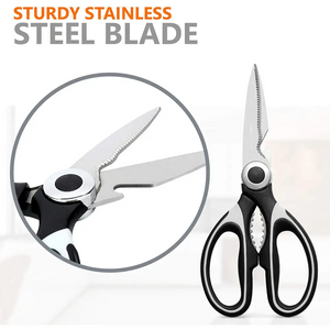 2 Pack Kitchen Shears Heavy Duty Kitchen Scissors Chicken Fish Meat Cutting Tool