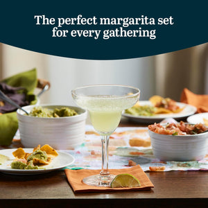 Margarita Glasses Set of 12, Durable Large Margarita Glass, 9 Oz Dishwasher Safe Stemmed Drinking Glasses