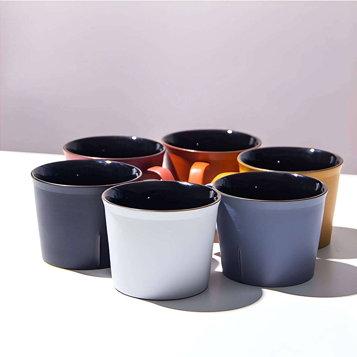 6 Oz Molière Porcelain Minimalist Coffee Mugs – Macchiaco