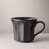 8 Oz Rustic Handmade Stoneware Coffee Mugs - Macchiaco