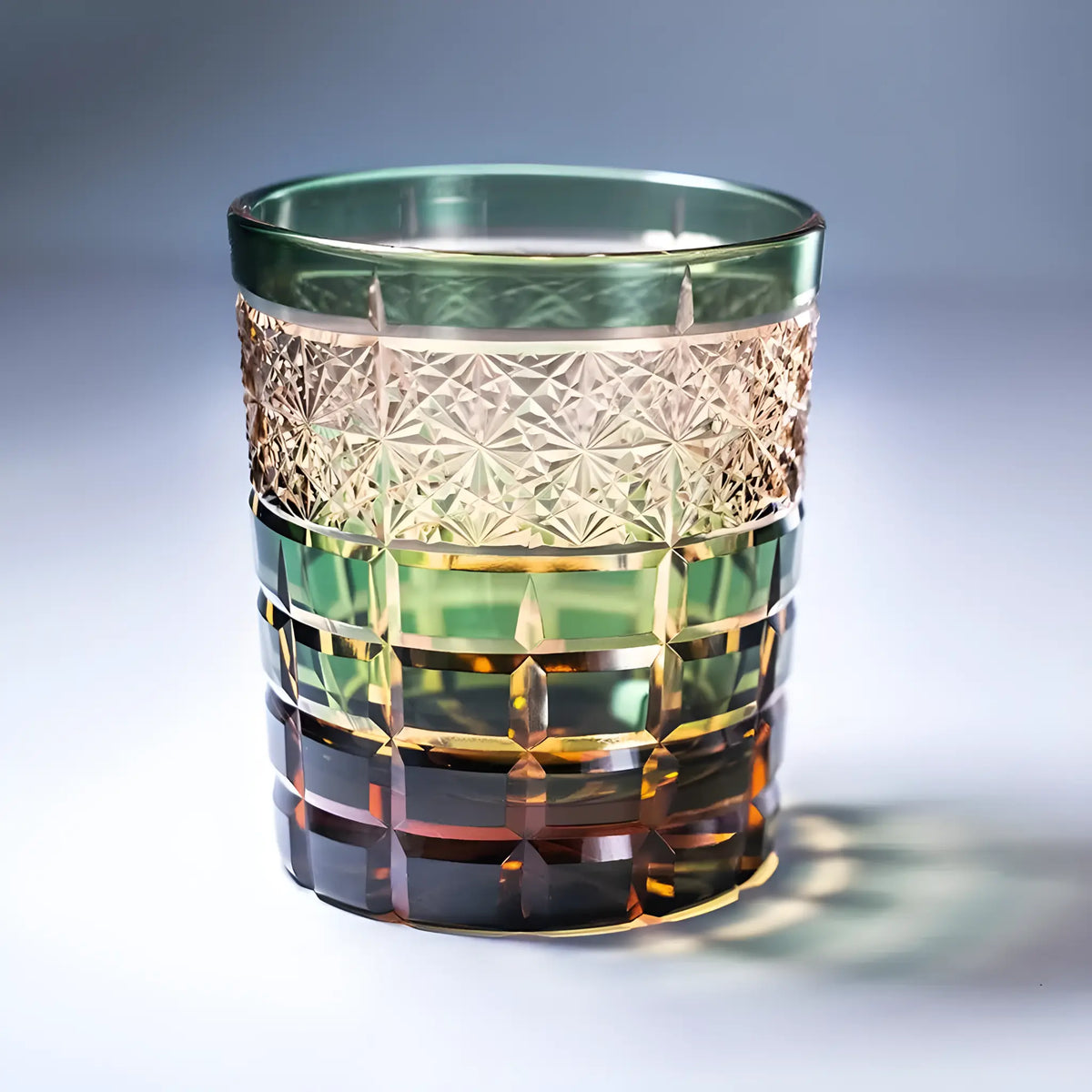 Hand-carved Crystal Whiskey Glasses 8 Oz - Macchiaco