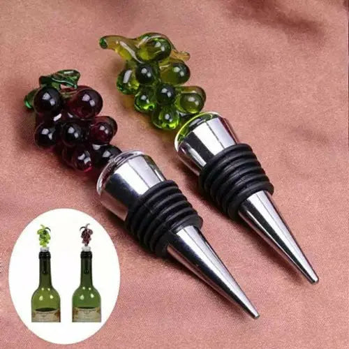 Hearty Wines Pair Of Wine Stoppers - Macchiaco