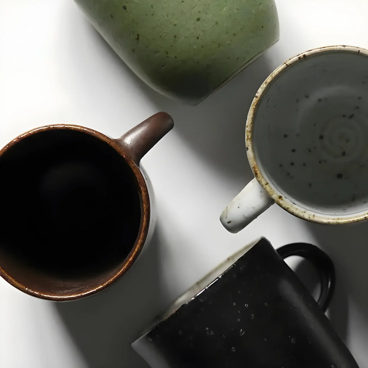 Serres Handmade Stoneware Coffee Mug 8 Oz - Macchiaco