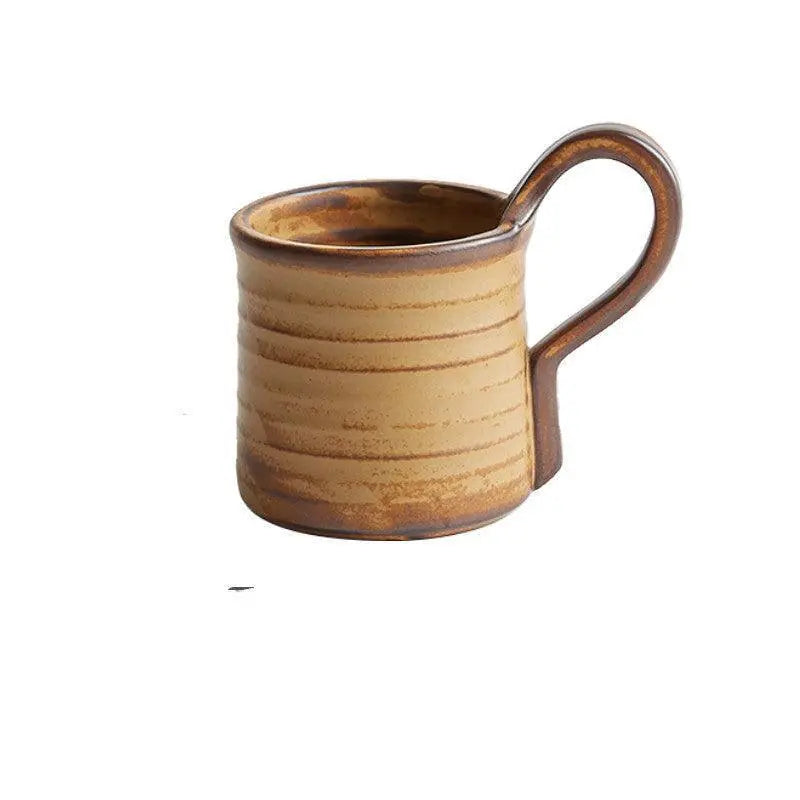 Vintage Stoneware Ceramic Espresso Cup 8 - 9oz - Macchiaco