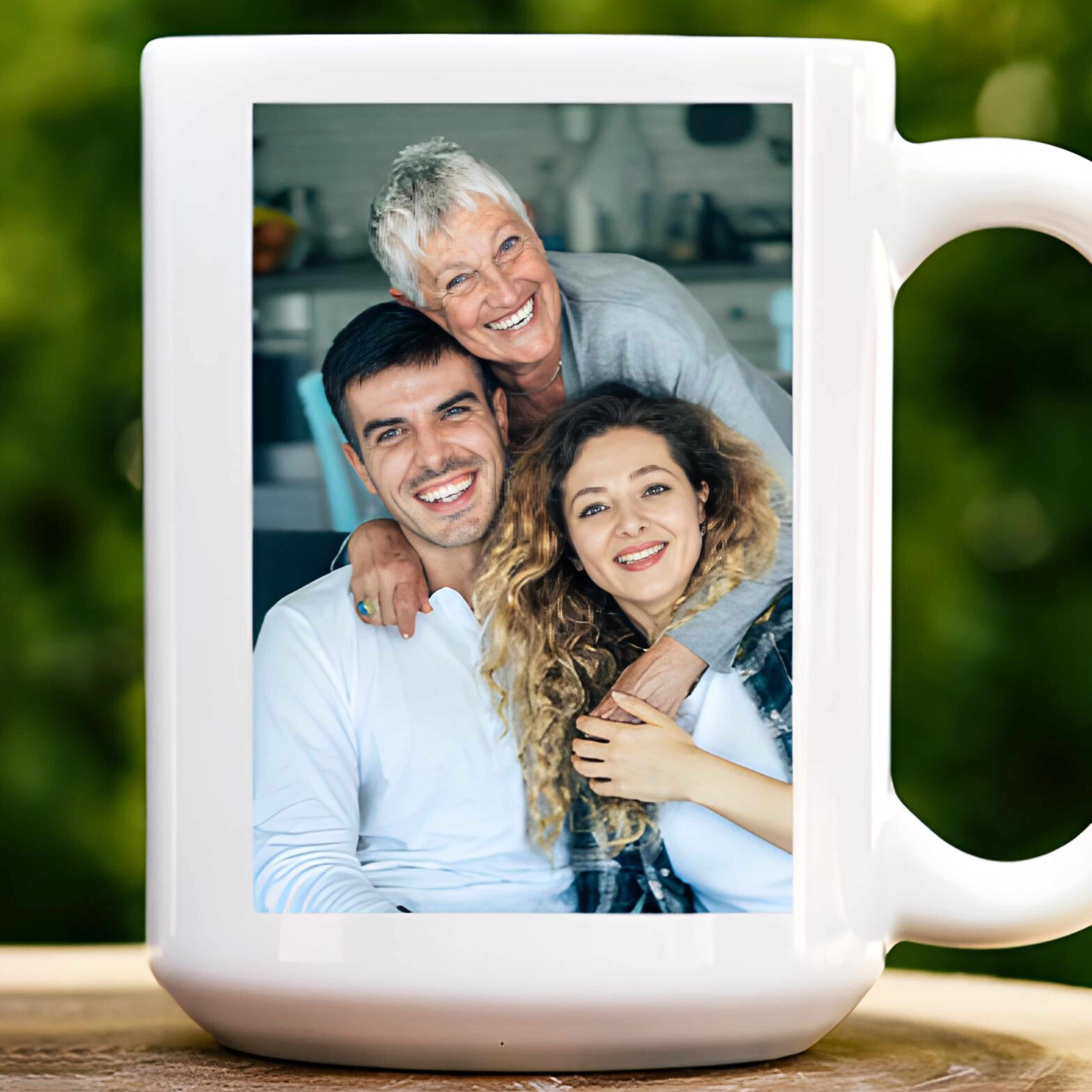 Add Your Image, Custom Mug, Personalized Mug, 15 Oz