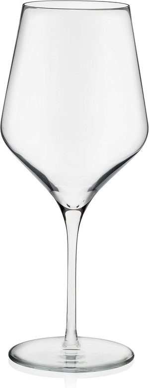 Signature Greenwich 12 Piece Party Wine Glasses Set, Long Stem Wine Glasses for Red and White Wine