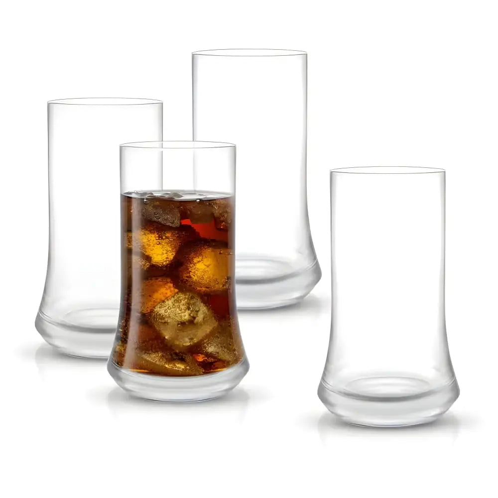 Cosmos Highball 18.5 oz. Drinking Glasses (set of 8) - Long Drinking Glasses