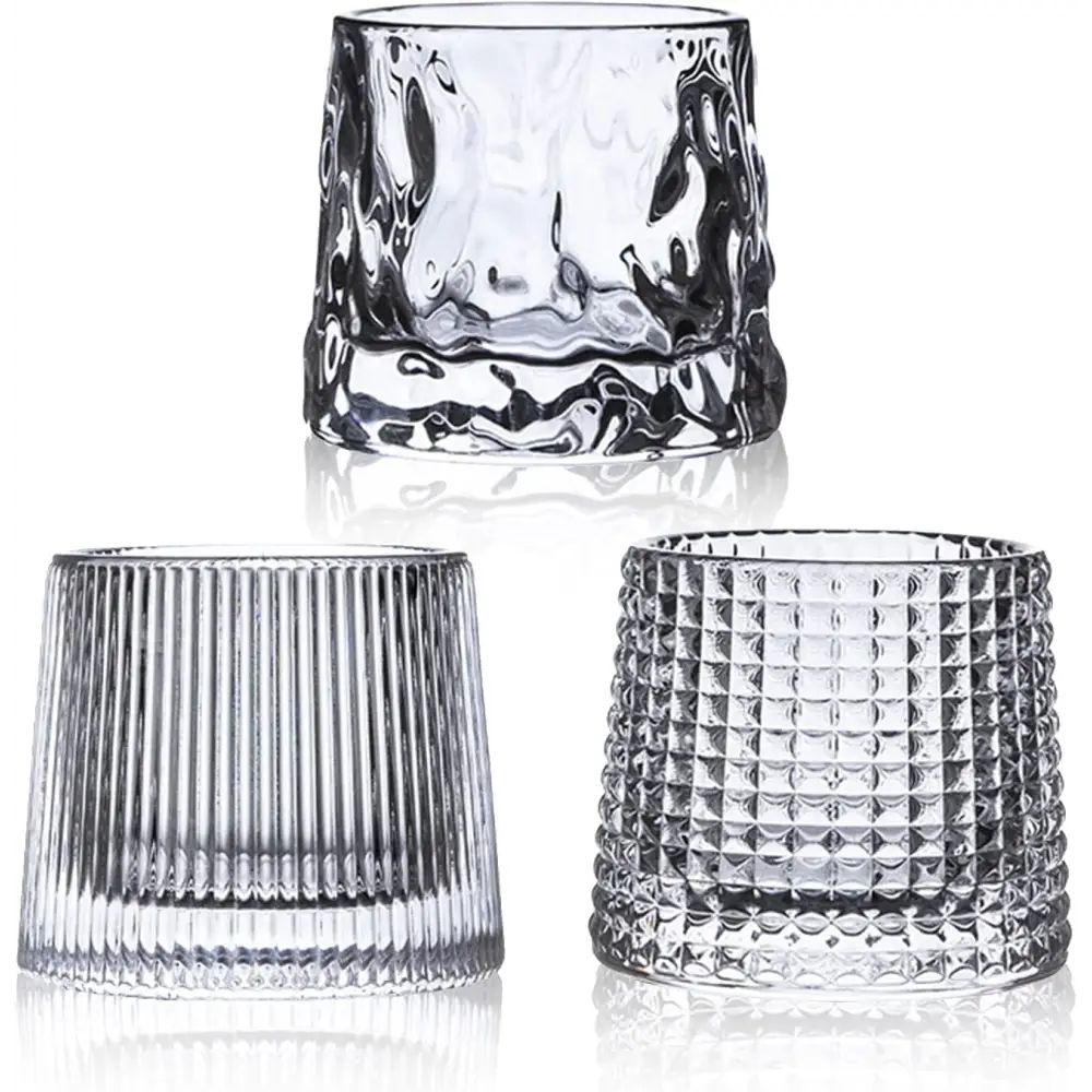 Crystal Whiskey Glasses Set - Premium 5OZ Scotch Glasses, Set of 3 - Macchiaco