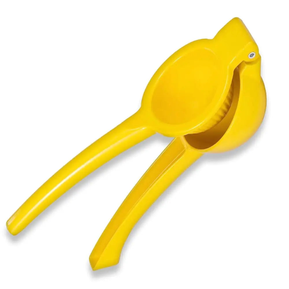 Heavy Duty Metal Orange Citrus Lemon Squeezer Manual Fruit Juicer Press Tool - Yellow - Accessories