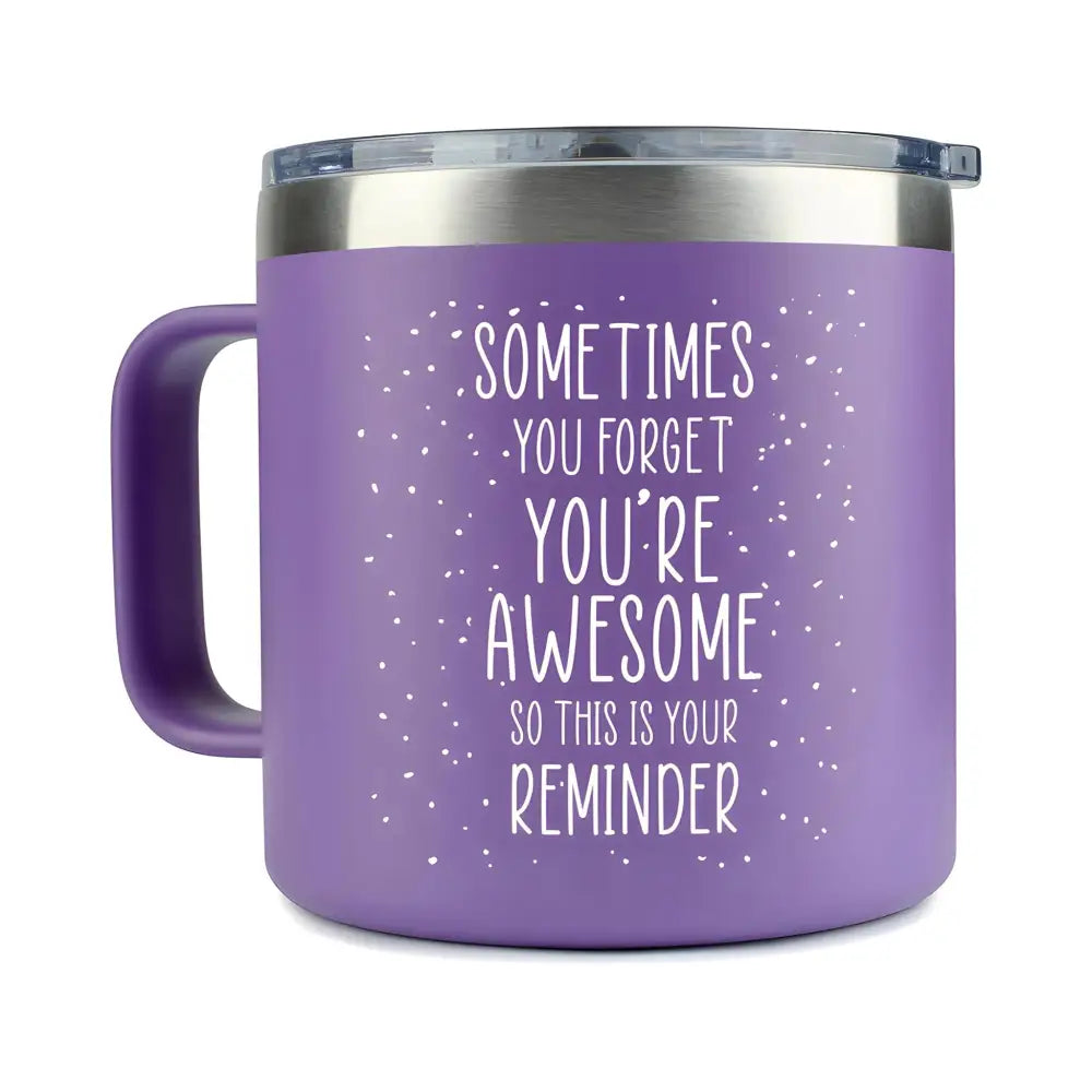 Sometimes You Forget You Are Awesome 14 Oz Tumbler - Macchiaco