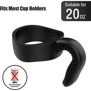 Tumbler handle fits for 20 OZ (Black).